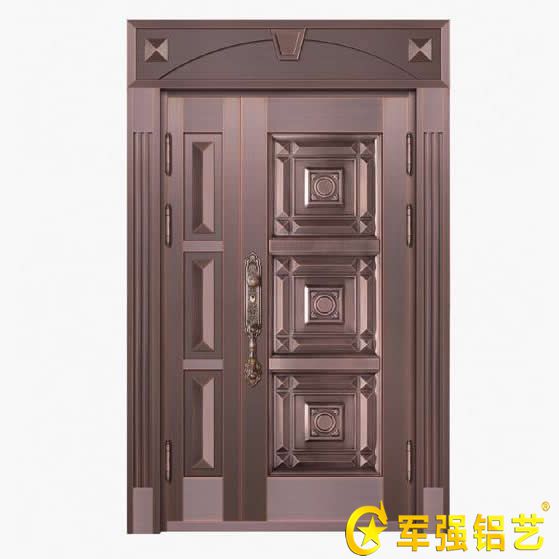 别墅純銅子母門