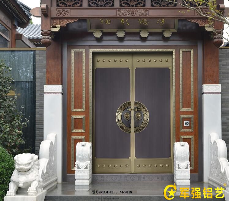 純銅别墅門
