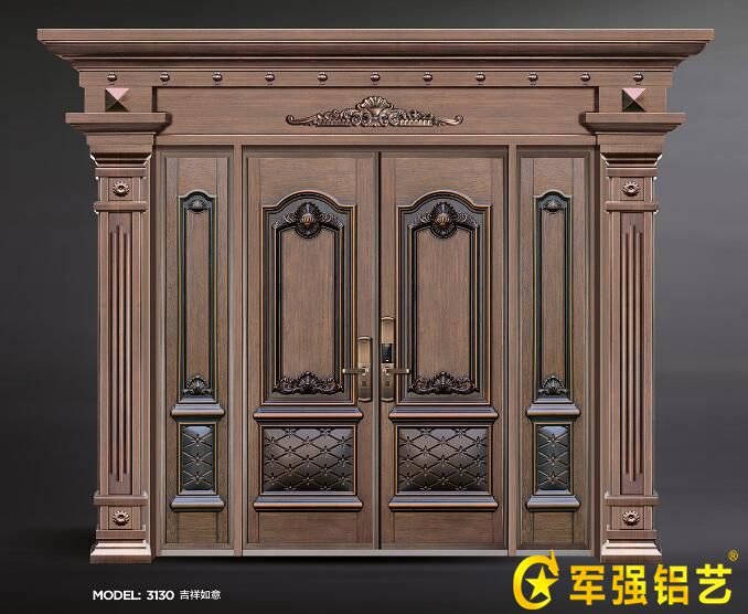 帶門頭别墅大門